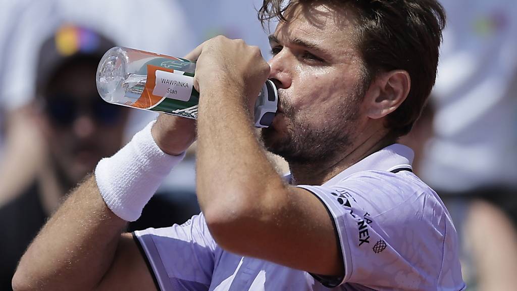 Schweisstreibend Stan Wawrinka gab am French Open noch einmal alles. Der zweite Fünfsätzer innert 48 Stunden war am Ende aber selbst für den Marathon-Mann etwas zu viel