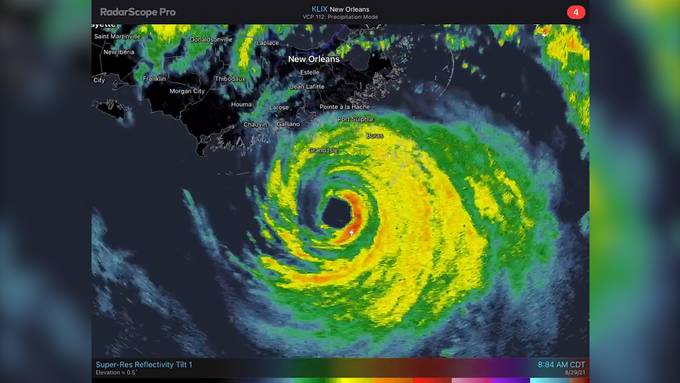 Wegen Hurrikan: Bürger sollen zu Hause bleiben