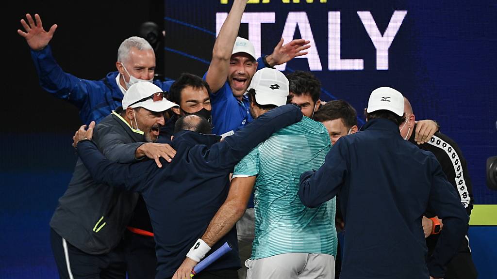 Italien freut sich über den Finaleinzug beim ATP Cup