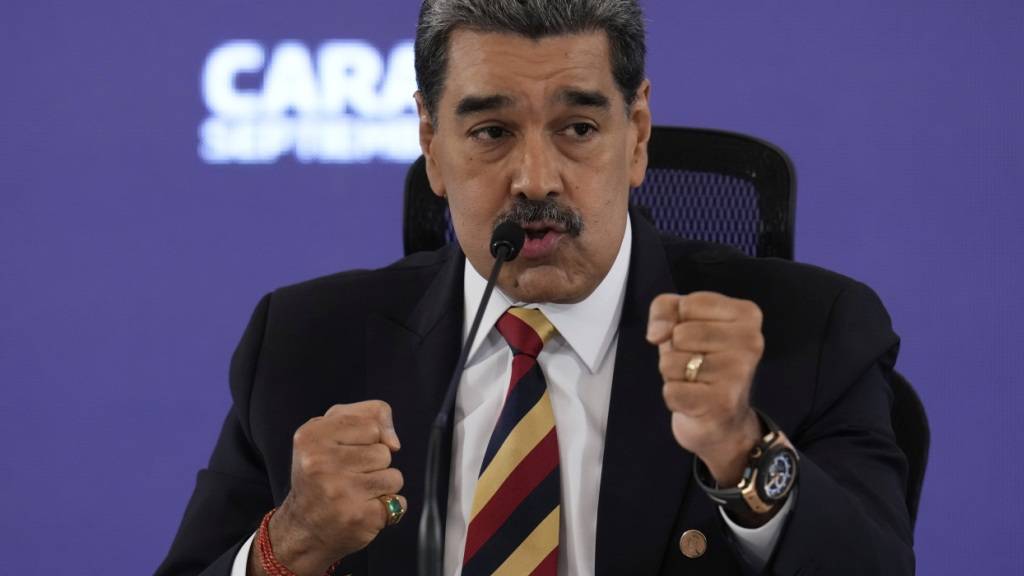 Venezuela sei ein «anständiges, fröhliches Volk, aber wir sind ein Volk von stolzen Kriegern», sagte der venezolanische Präsident Nicolás Maduro. (Archivbild)