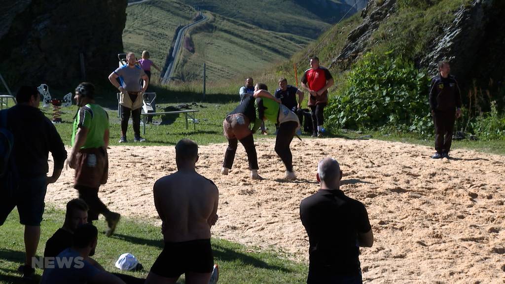 Zwei Wochen vor dem ESAF in Pratteln: Stelldichein der Berner Schwinger im Oberland