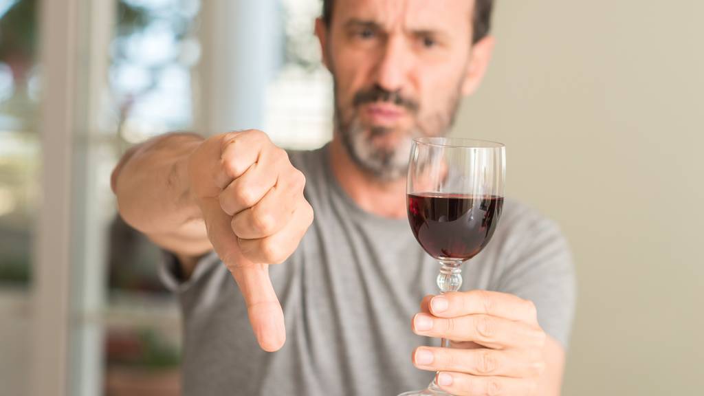 Wein aus den Ferien schmeckt nicht mehr
