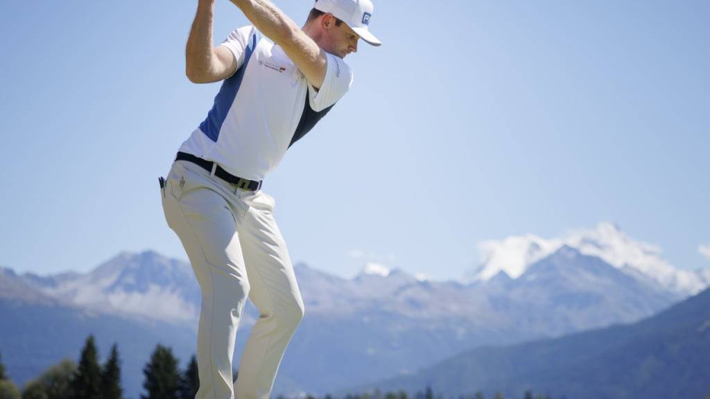 Joel Girrbach spielte am Omega European Masters in Crans-Montana gross auf