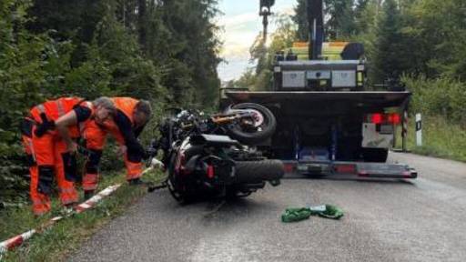 Zwei Schwerverletzte bei Roller-Selbstunfall in Embrach ZH