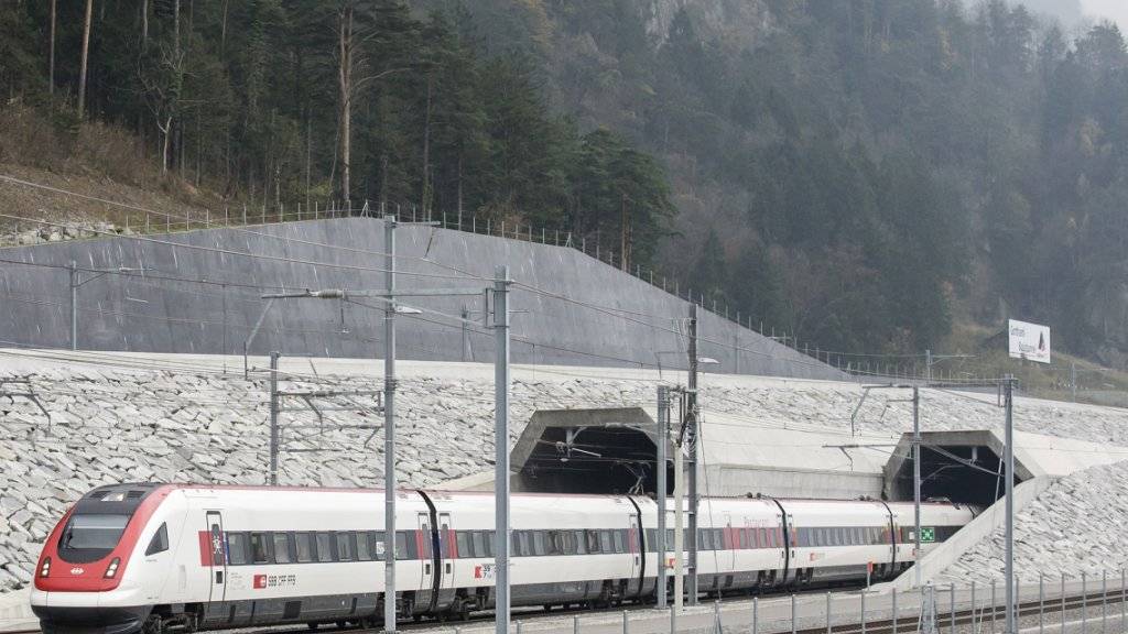 Der Gotthard-Basistunnel als Symbol für die gute Infrastruktur der Schweiz: Diese ist laut dem neusten IMD-Report einer der Garanten für die Wettbewerbsfähigkeit des Landes.