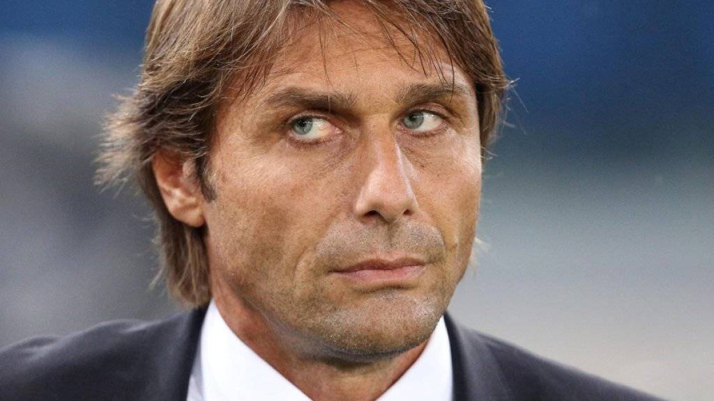 Italiens Nationaltrainer Antonio Conte liebäugelt mit einem Engagement bei Chelsea
