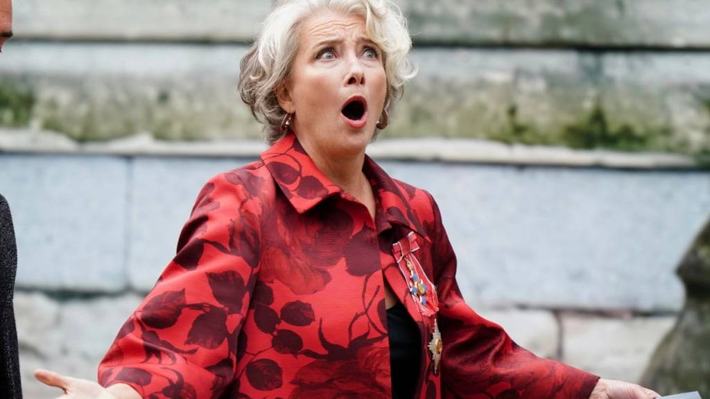 Emma Thompson und ihr Ehemann Greg Wise:  Das 78. Locarno Film Festival ehrt die britische Schauspielerin mit dem Leopard Club Award. Die Auszeichnung geht an Persönlichkeiten, die den Film nachhaltig geprägt haben. (Archivbild)