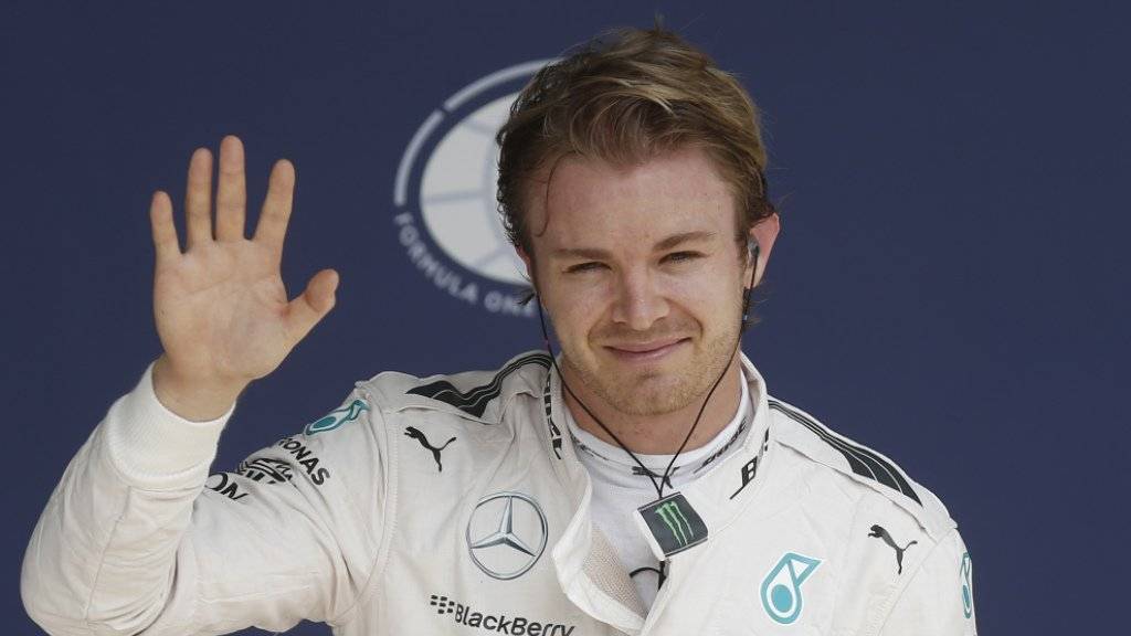Nico Rosberg gewinnt wie im Vorjahr den Grand Prix von Brasilien