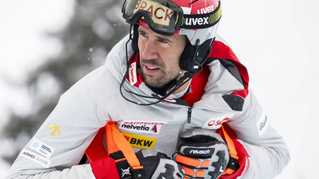 Ramon Zenhäusern, hier bei der Besichtigung vor dem ersten Slalom-Lauf in Adelboden, gehört künftig nur noch dem Regionalverband an