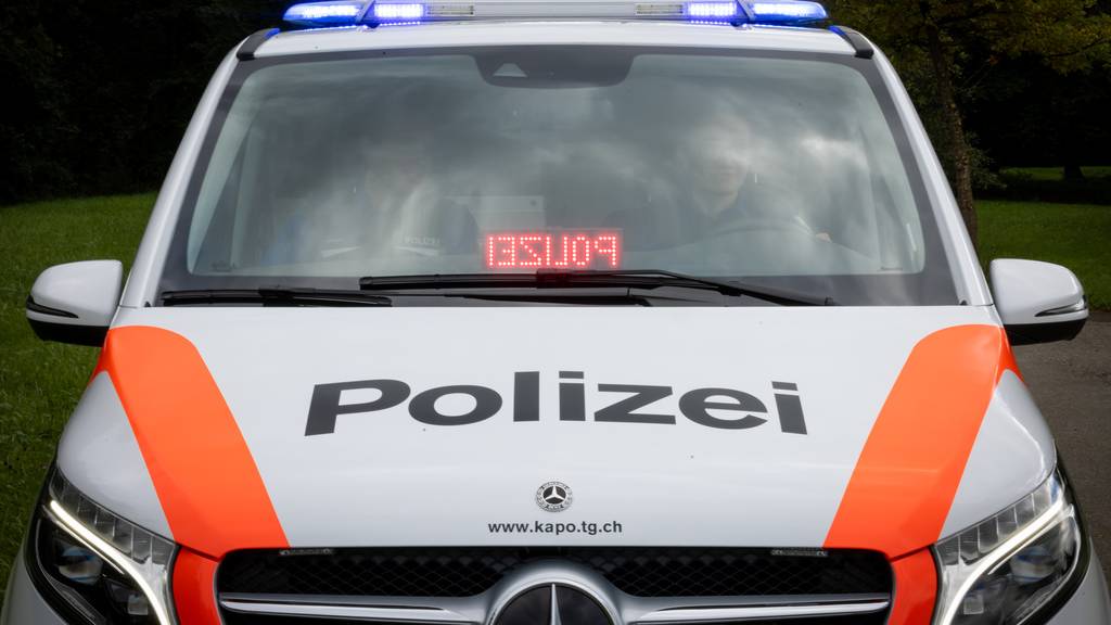 Die Kantonspolizei Thurgau zog den betrunkenen Lieferwagenfahrer aus dem Verkehr. (Symbolbild)