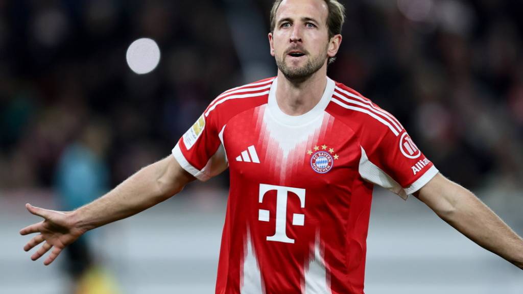 Bayerns Topstürmer Harry Kane war einmal mehr eine Klasse für sich