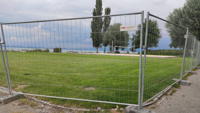 Das Gitter kommt weg: Horner Festwiese bald wieder frei zugänglich
