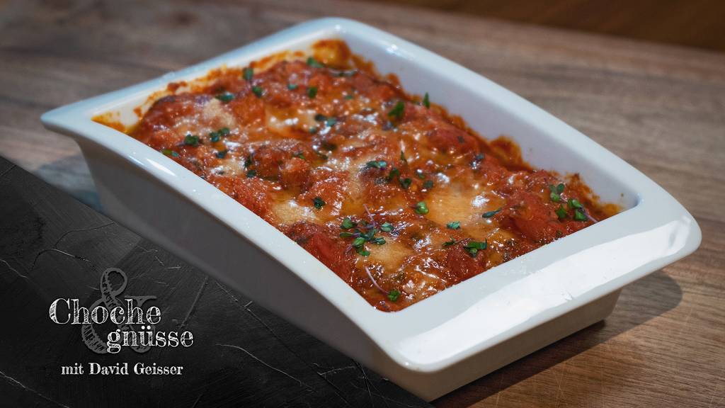 Thumb for ‹Auberginengratin mit Pulled Beef ›