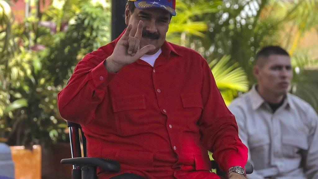 Fürchtet um sein Leben: Venezuelas Präsident Nicolás Maduro. (Archivbild)