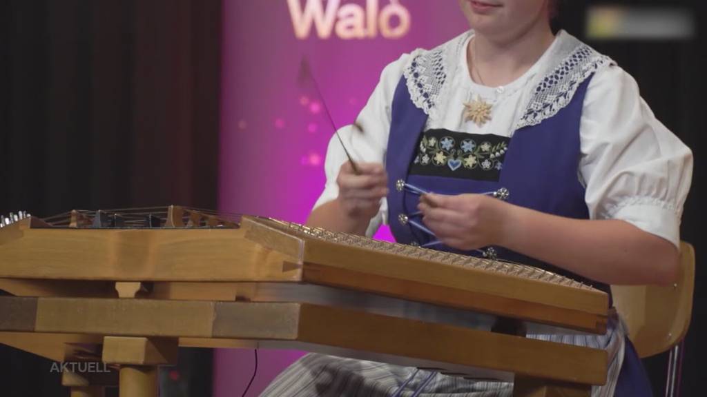 Kleiner Prix Walo: Hackbrettspielerin Anja Mettler aus Frick gewinnt in der Kategorie Volksmusik