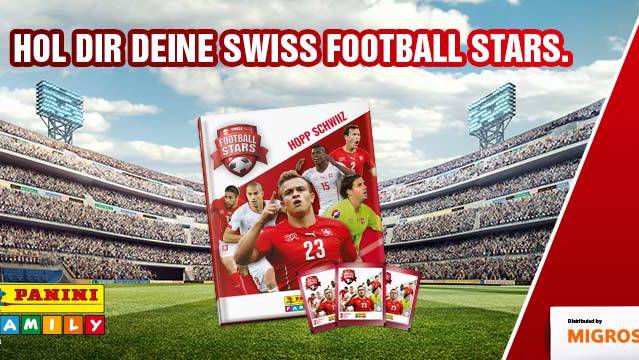 Panini-Sammelfieber: Fussballer erraten und gewinnen!