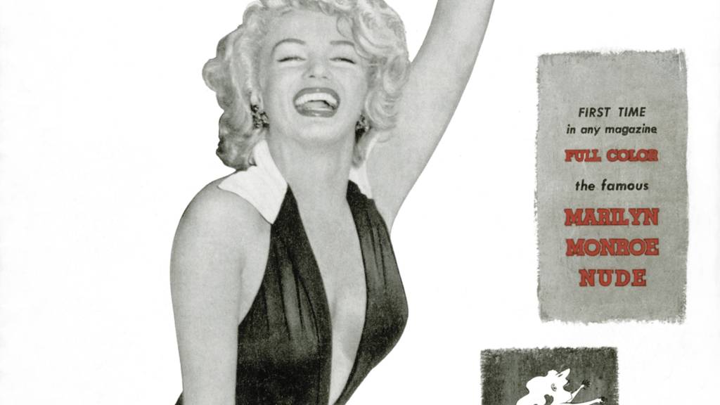 Marilyn Monroe auf dem Cover des ersten Playboy-Magazins.