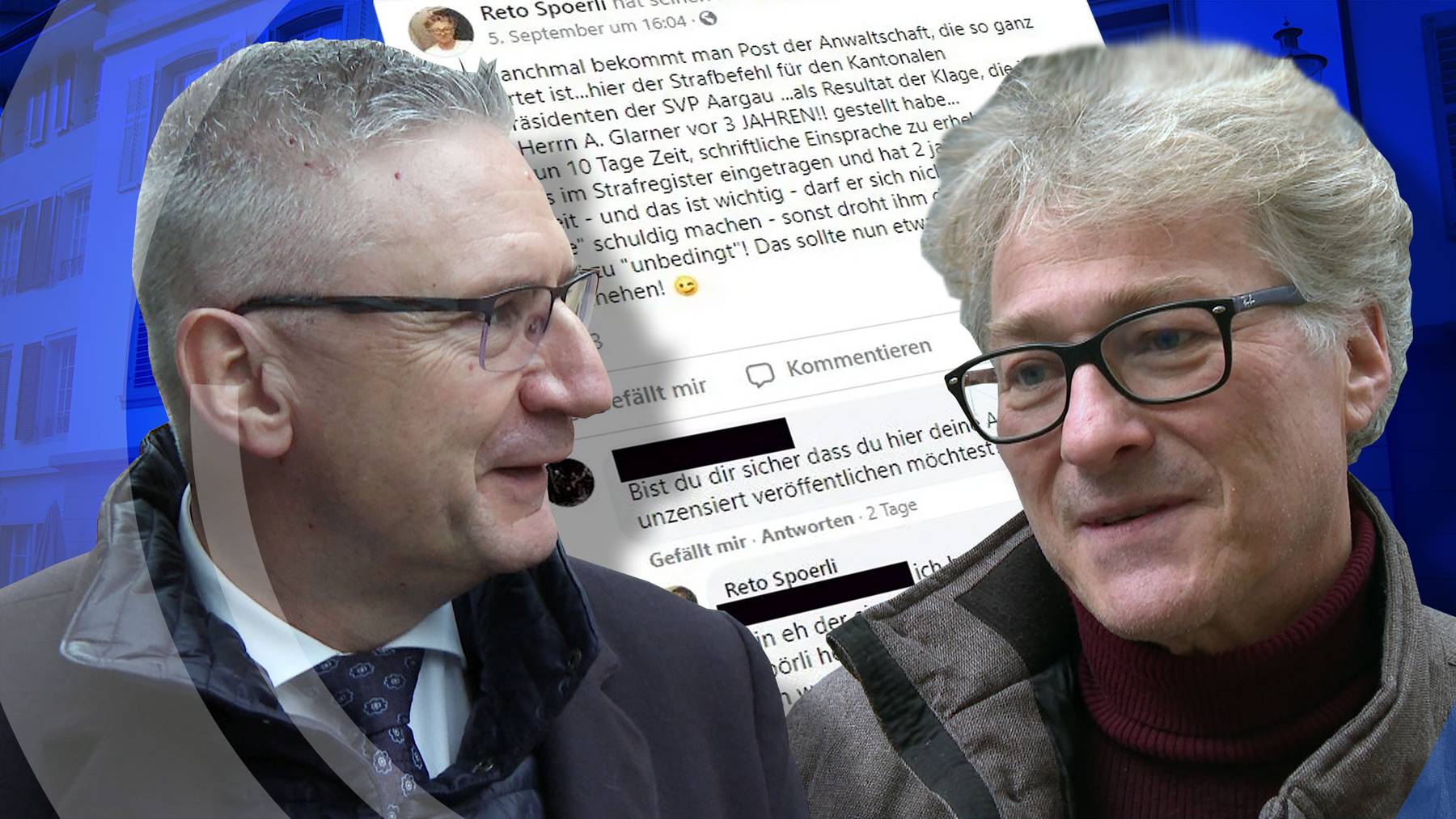 SVP-Präsident Andreas Glarner vor Gericht