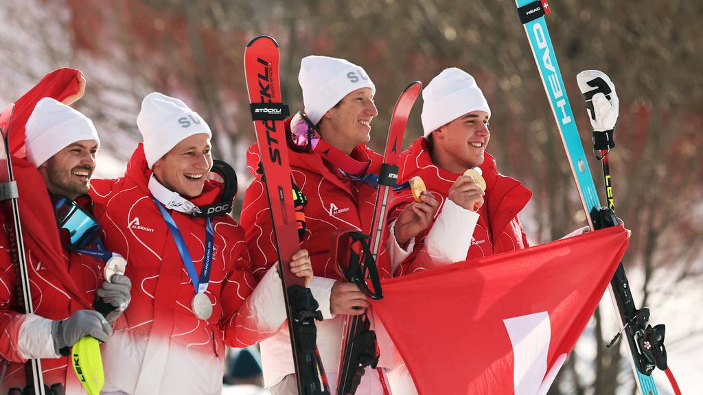 Schweizer feiern Doppelsieg in der Team-Kombination