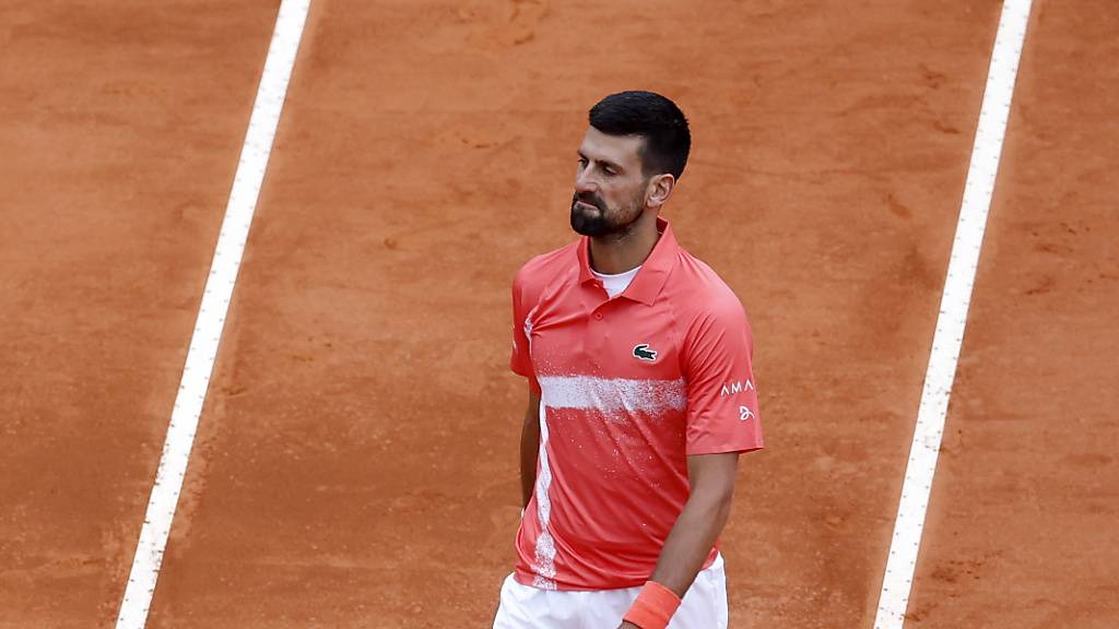 Wieder eine Enttäuschung: Novak Djokovic geht in Monte Carlo als Verlierer vom Platz