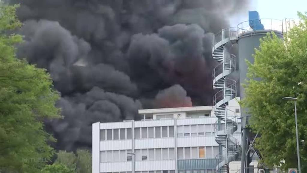 Grossbrand im Spreitenbacher Industriegebiet