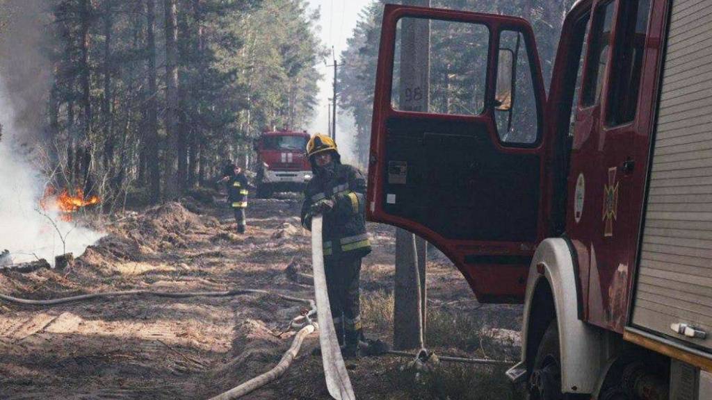 Feuerwehr kämpft weiter gegen Brand in Tschernobyl-Sperrzone