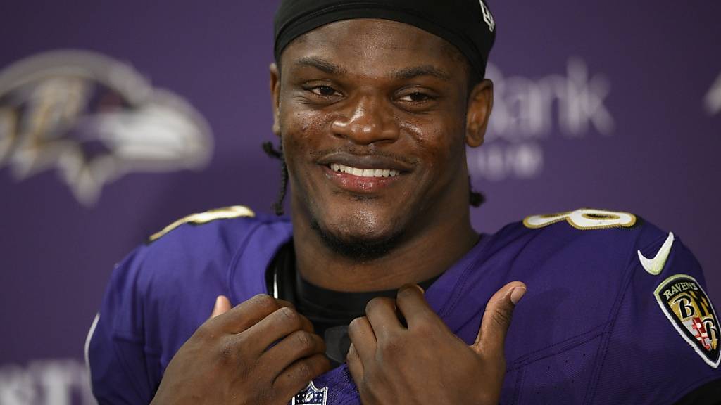 Lamar Jackson, der Quarterback der Baltimore Ravens