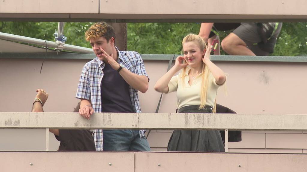 Besuch am Filmset in Langnau: Luca Hänni spielt «Ewigi Liebi»-Hauptrolle