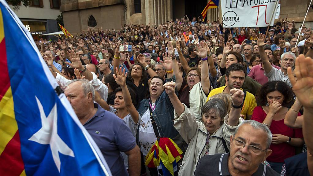 Die Separatistenbewegung in Katalonien ist weiterhin stark. Sie werden voraussichtlich auch an der neuen Regionalregierung beteiligt sein.