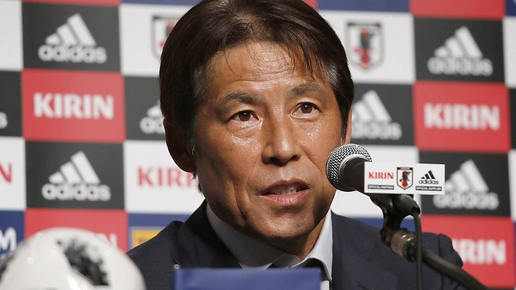 Betreute Japan im verlorenen WM-Achtelfinal gegen Belgien zum letzten Mal: Nationaltrainer Akira Nishino