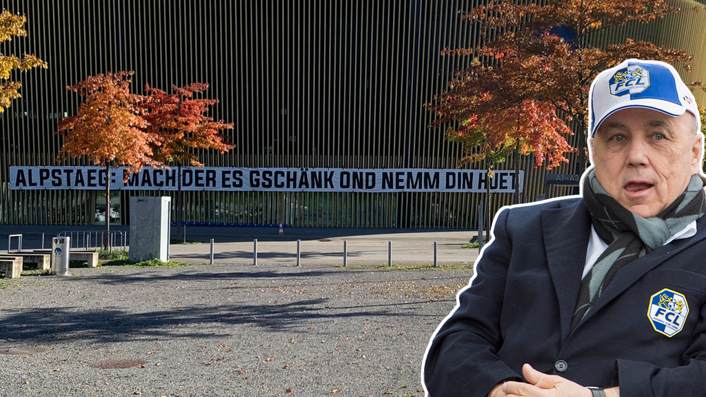«Nemm din Huet»: FCL-Fans fordern Rückzug von Bernhard Alpstaeg