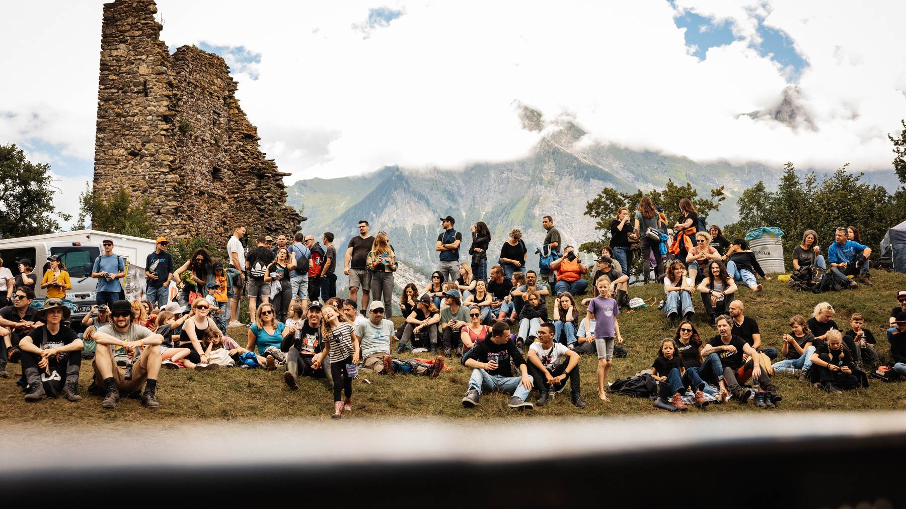 Rund 4000 Festival-Fans waren bei der 44. Ausgabe des Quellrock Openair in Bad Ragaz dabei.