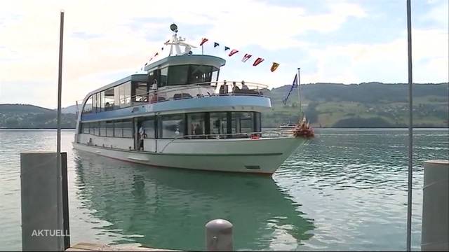 Hallwilersee-Schiff ist nun endlich getauft