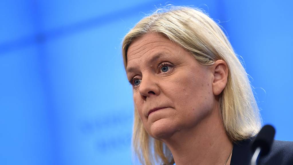 Magdalena Andersson, Vorsitzende der schwedischen Sozialdemokratischen Partei.