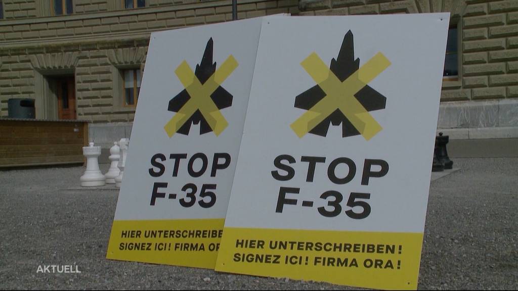 SP und Grüne wollen F-35-Kampfjets mit Volksinitiative verhindern