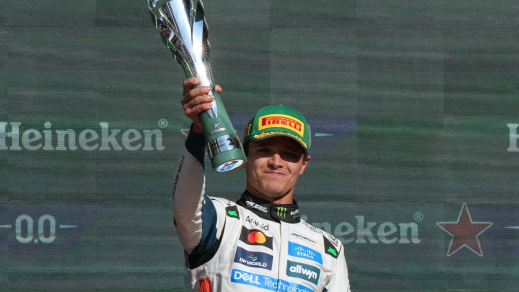 Lando Norris freut sich über den GP-Sieg in Mexiko und die Rückeroberung der WM-Wertung