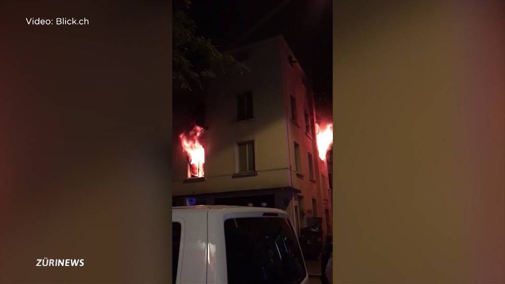 Zürich: Sechs Verletzte nach Brand im Kreis 4