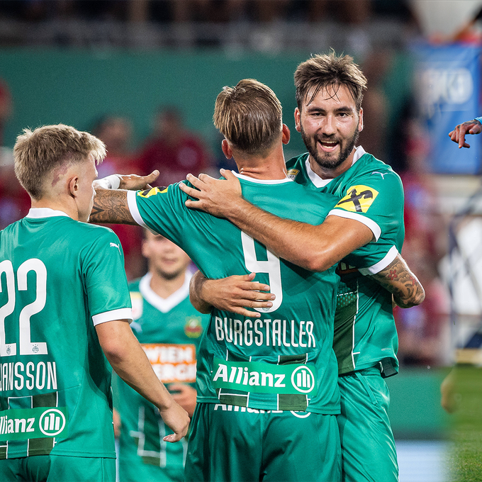 Spielt der FC St.Gallen bald gegen Rapid Wien?