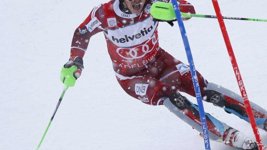 Henrik Kristoffersen feierte seinen bereits dritten Saisonsieg im Slalom