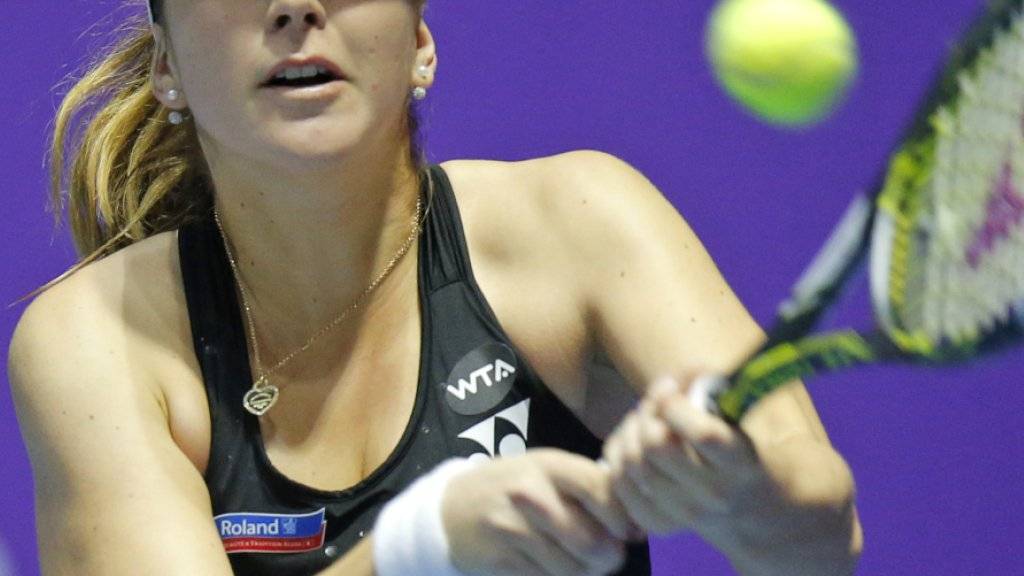 Belinda Bencic ging in ihrem sechsten WTA-Final zum vierten Mal als Verliererin vom Platz