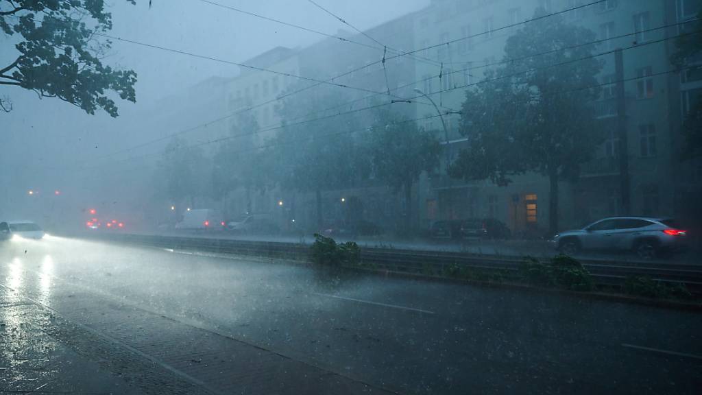 Meteoschweiz erwartet für mehrere Regionen der Schweiz Dauerregen. (Archivbild)