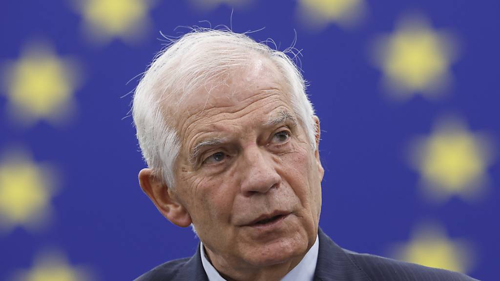 ARCHIV - Borrell hat nach der Äußerung des US-Präsidentschaftsbewerbers Donald Trump zur Nato-Beistandspflicht betont, das Militärbündnis könne nicht von der Laune eines US-Präsidenten abhängen. Foto: Jean-Francois Badias/AP/dpa