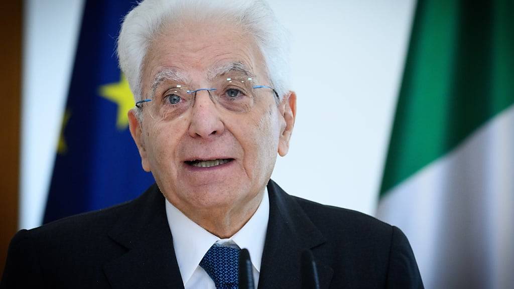 ARCHIV - Sergio Mattarella, Präsident von Italien. Foto: Bernd von Jutrczenka/dpa/Archivbild