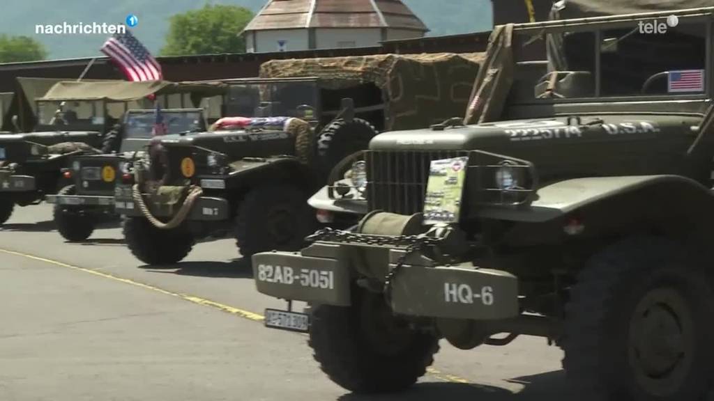 Auf Besuch beim Militärfahrzeugtreffen in Ennetbürgen