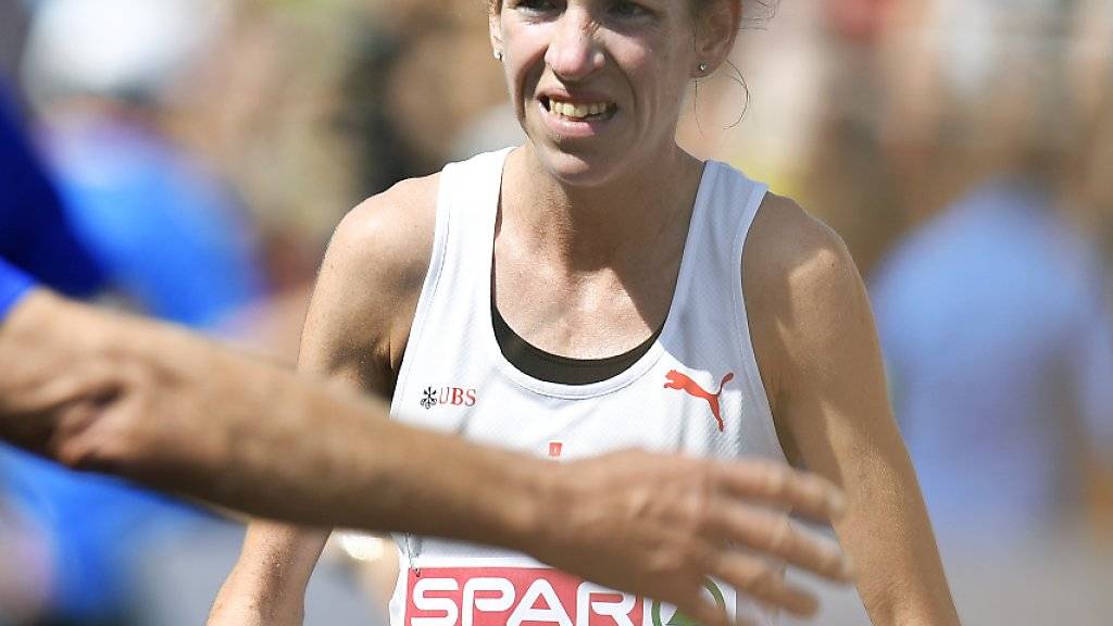 Martina Strähl triumphierte zum zweiten Mal am Jungfrau-Marathon