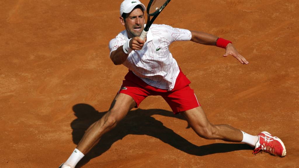 Novak Djokovic zeigt sich in Rom vom Eklat der US Open spielerisch unbeeindruckt