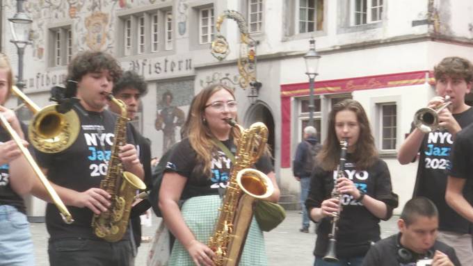Jazzmusik in der Luzerner Altstadt