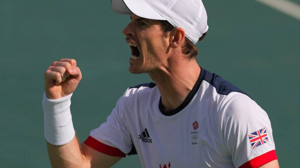 Ein Sieg fehlt Andy Murray im Einzel noch zur Wiederholung seines Grosserfolgs von London
