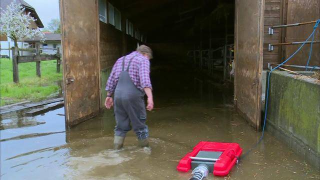 Land unter entlang der Gürbe