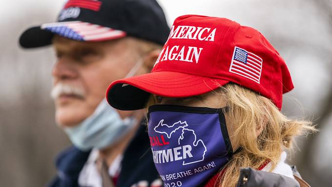 Trump-Anhänger demonstrieren in Washington gegen Bidens Wahlsieg